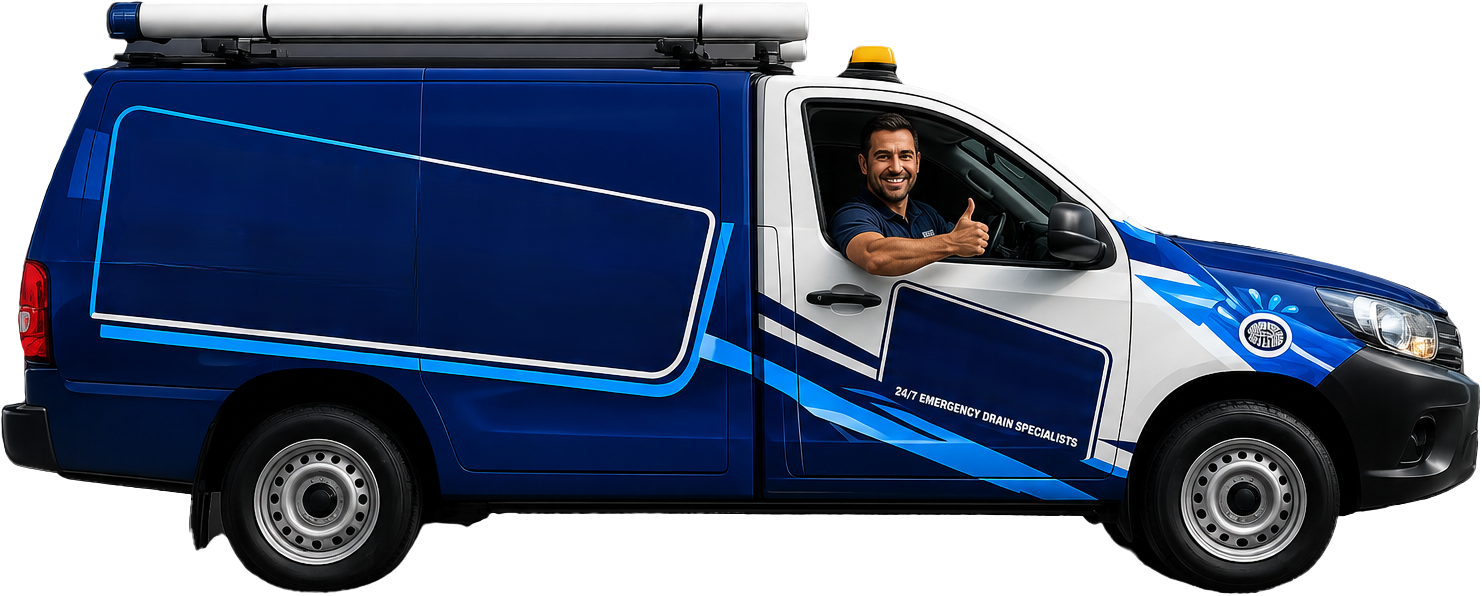 Strathfield South Blocked Drains service van