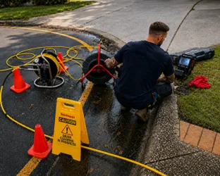 On-site drain inspection at a Strathfield South property