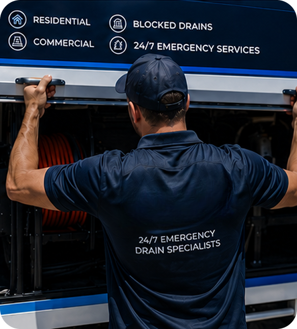 Licensed blocked drain plumber servicing a Strathfield South home